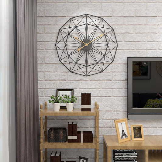 Elegant Wall Clock Silent Non-Ticking